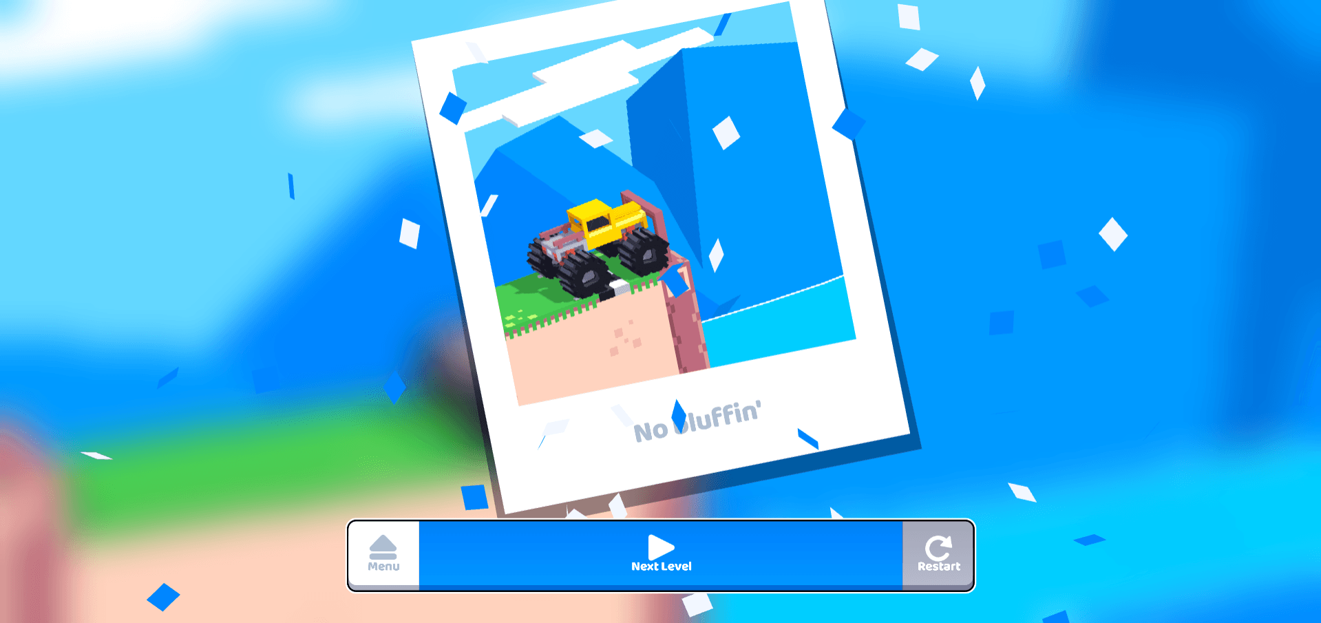 Monster Truck Climb hill challenge